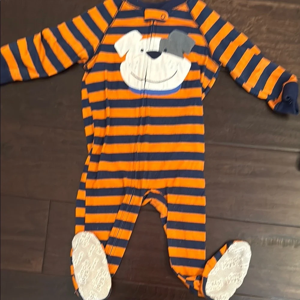 Large Bundle of Simple Joys by Carter's Baby Sleep and Play Footie Pajamas